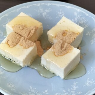 生クリーム、砂糖不使用♪簡単豆乳チーズパンナコッタ